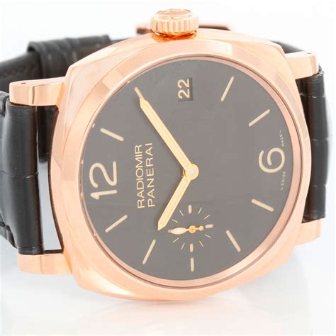 panerai radiomir 1940 18k rose gold watch - pam00515|Panerai Radiomir 1940 3 Days PAM 00515 .